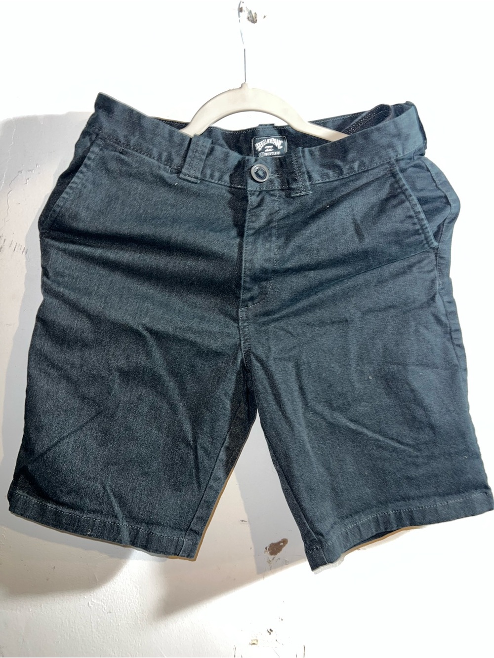 Billabong Men's Black Flat-Front Casual Shorts
